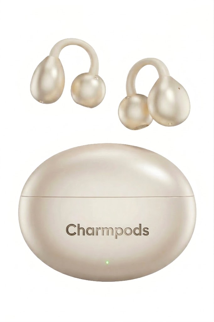 CharmPods Klips Tasarımlı Charmlı Kablosuz Kulaklık